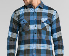 TRVS Flanel IV Blue Black